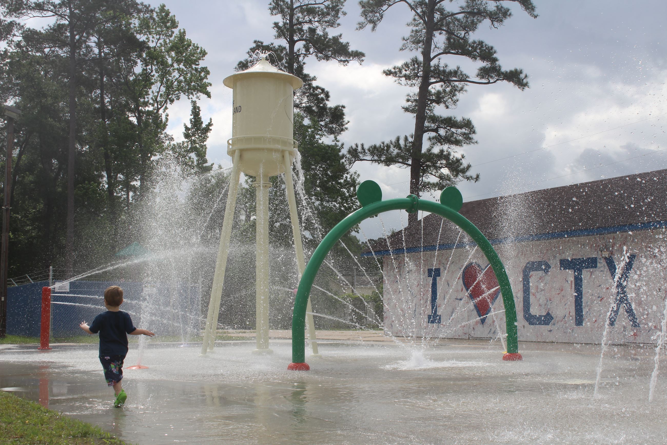 Campbell Park Splashpad