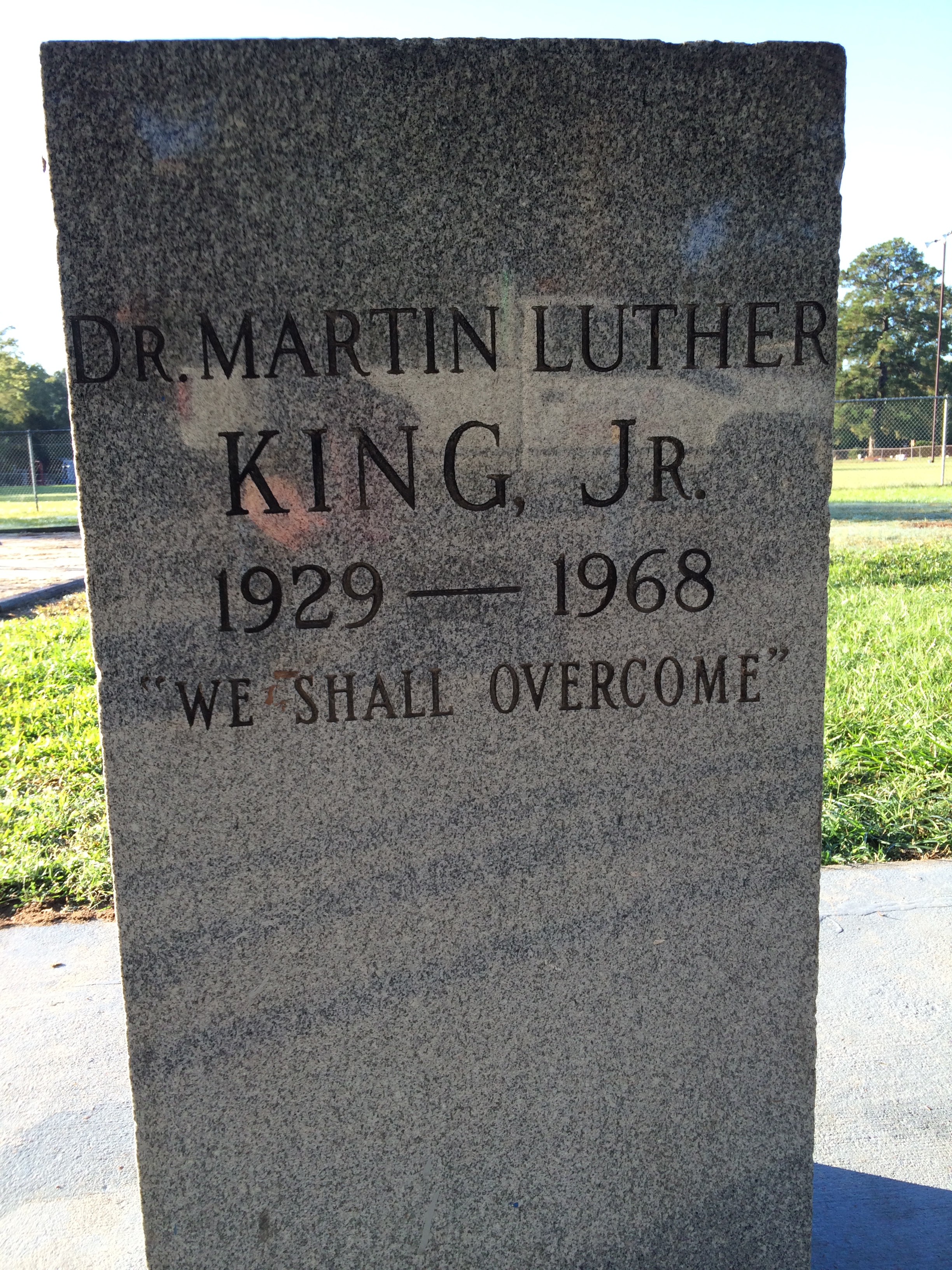 MLK Plaque