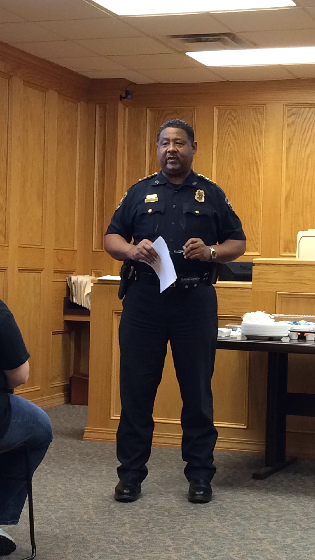 Police Chief Broussard