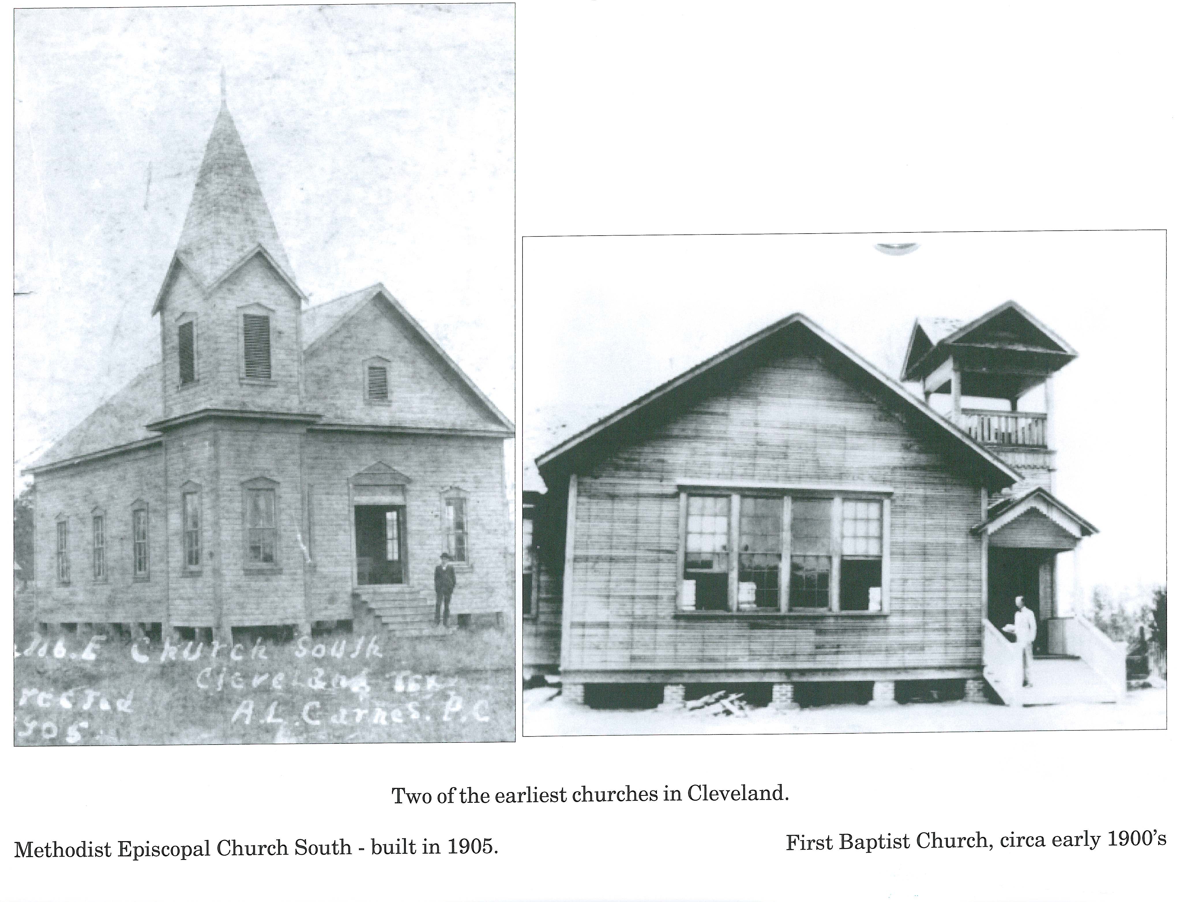 Methodist Episcopal Church South and First Baptist Church