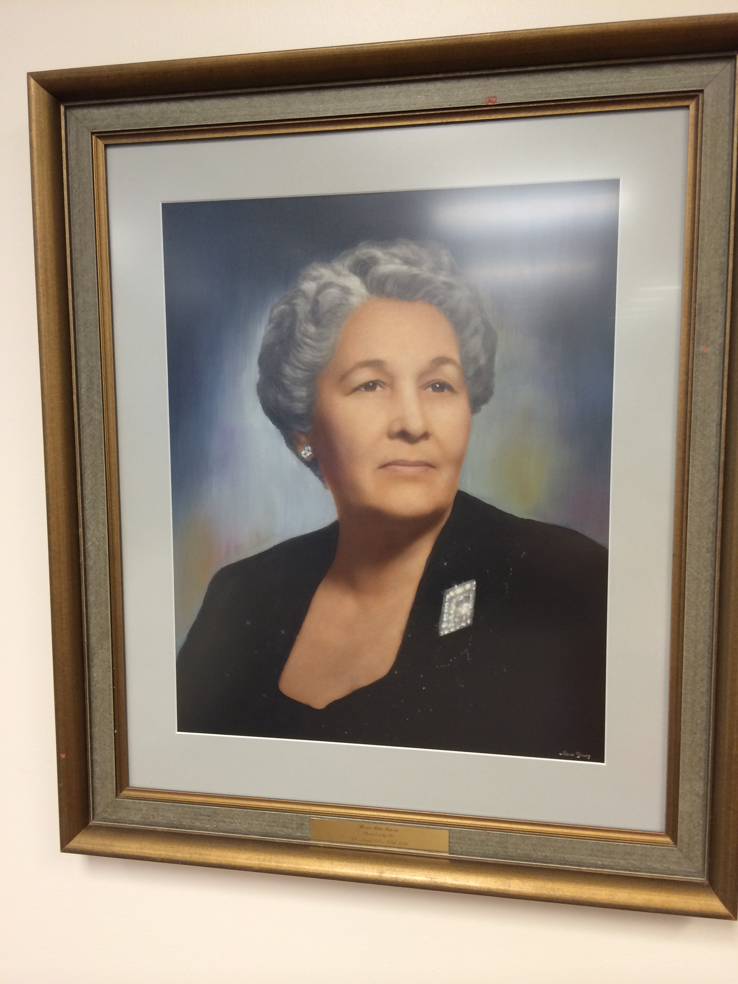 Portrait of Bessie Sims Austin