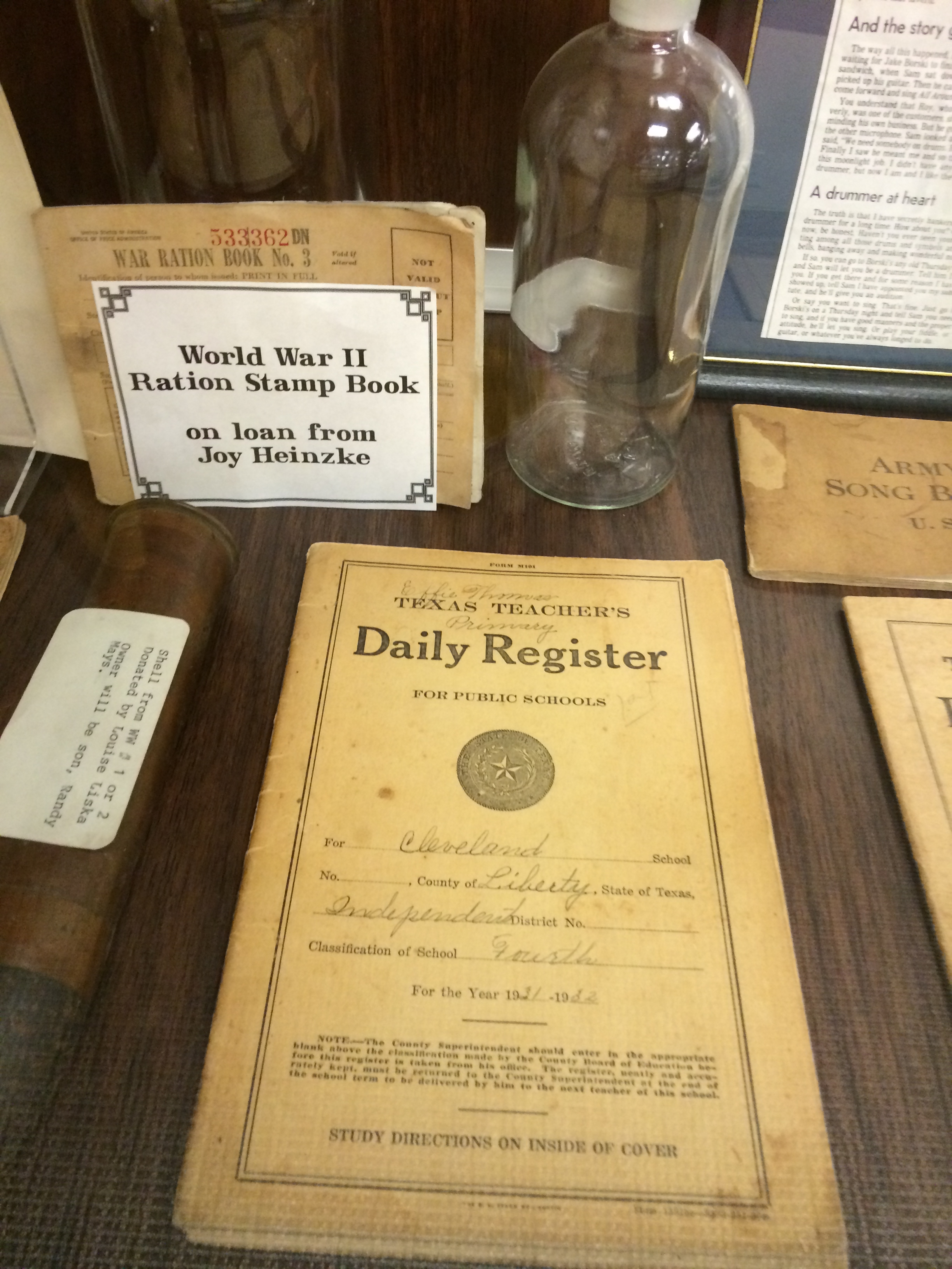 Daily Register on Display