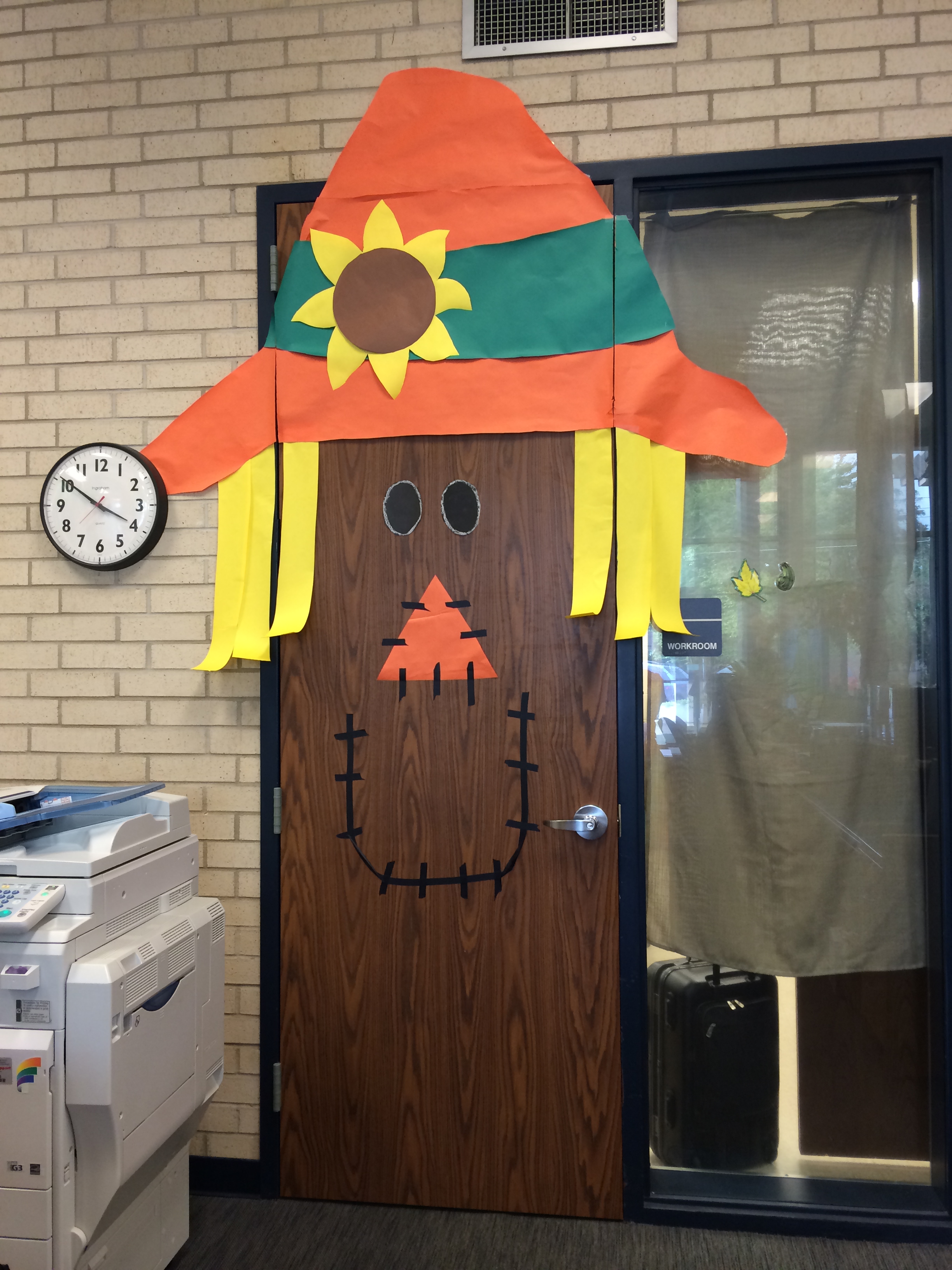 Scarecrow Door Decorations
